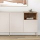Μπουφές Cailin  χρώμα sandstone - sepet oak 180x41,8x80εκ.