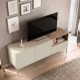 Έπιπλο τηλεόρασης Cailin  χρώμα sandstone - sepet oak 140x41,8x55εκ.