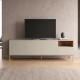 Έπιπλο τηλεόρασης Cailin  χρώμα sandstone - sepet oak 180x41,8x55εκ.