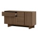 Μπουφές Capri  χρώμα καρυδί milano 146x45x76,5εκ.
