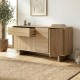 Μπουφές Capri  χρώμα sapphire oak 146x45x76,5εκ.