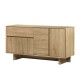 Μπουφές Capri  χρώμα sapphire oak 146x45x76,5εκ.