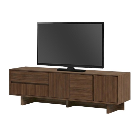 Έπιπλο τηλεόρασης Capri  χρώμα καρυδί milano 180x45x55εκ.
