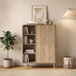 Μπουφές Colia  χρώμα sepet oak 85x44x120,4εκ.