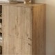 Μπουφές Colia  χρώμα sepet oak 85x44x120,4εκ.