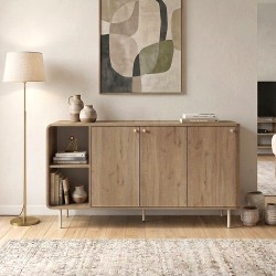 Μπουφές Colia  χρώμα sepet oak 150x44x80εκ.