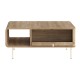 Τραπεζάκι σαλονιού Colia  χρώμα sepet oak 90x60x40,4εκ.