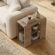 Τραπεζάκι βοηθητικό Colia  χρώμα sepet oak 58x25x50εκ.