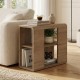 Τραπεζάκι βοηθητικό Colia  χρώμα sepet oak 58x25x50εκ.