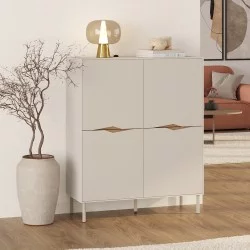 Μπουφές Marquise  χρώμα sandstone 98x40x120εκ.