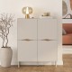 Μπουφές Marquise  χρώμα sandstone 98x40x120εκ.