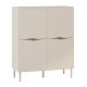 Μπουφές Marquise  χρώμα sandstone 98x40x120εκ.