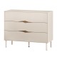Συρταριέρα Marquise  χρώμα sandstone 98x40x78,5εκ.