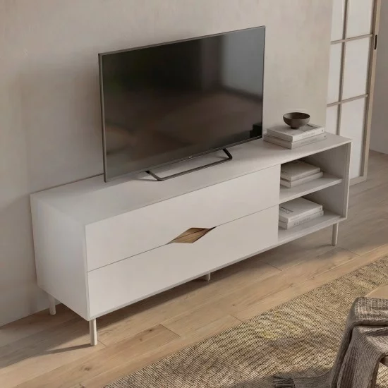 Έπιπλο τηλεόρασης Marquise  χρώμα sandstone 150x35x56εκ.