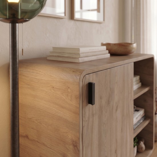 Μπουφές Rovel  χρώμα sepet oak 80,3x39x80,4εκ.