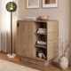 Μπουφές Rovel  χρώμα sepet oak 80,3x39x80,4εκ.