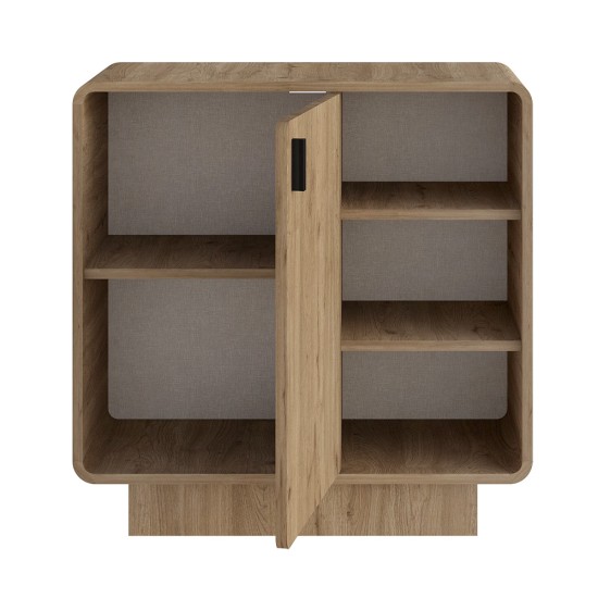 Μπουφές Rovel  χρώμα sepet oak 80,3x39x80,4εκ.