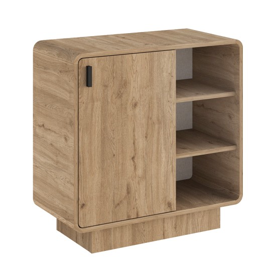 Μπουφές Rovel  χρώμα sepet oak 80,3x39x80,4εκ.