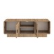 Έπιπλο τηλεόρασης Rovel  χρώμα sepet oak 140,3x39x50εκ.