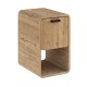 Τραπεζάκι βοηθητικό - Κομοδίνο Rovel  χρώμα sepet oak 30x39x50,5εκ.