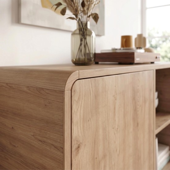 Μπουφές Doro  χρώμα sepet oak 150,2x39x81εκ.