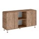 Μπουφές Doro  χρώμα sepet oak 150,2x39x81εκ.