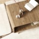 Τραπεζάκι σαλονιού Draen  χρώμα sepet oak 70,3x50x38,7εκ.