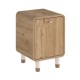 Κομοδίνο Doro  χρώμα sepet oak 35,3x34x51εκ.