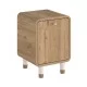 Κομοδίνο Doro  χρώμα sepet oak 35,3x34x51εκ.