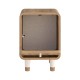 Κομοδίνο Doro  χρώμα sepet oak 35,3x34x51εκ.