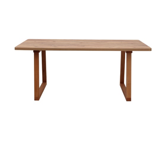 Τραπέζι Liora  Mdf - ξύλινο χρώμα ακακίας 180x90x75εκ.