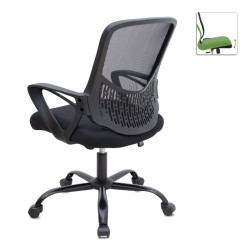 Καρέκλα γραφείου Freda  με ύφασμα Mesh χρώμα μαύρο 65x65x90/100εκ. Καρέκλα γραφείου Freda  με ύφασμα Mesh χρώμα μαύρο 65x65x90/100εκ.