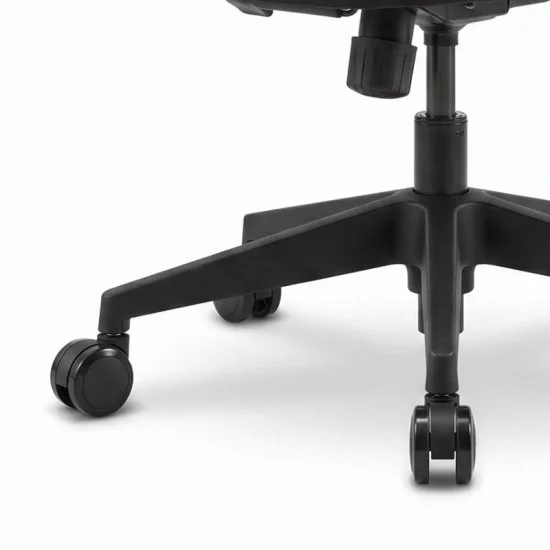 Ανταλλακτικά Ροδάκια  για καρέκλες γραφείου σετ 5 τμχ χρώμα μαύρο