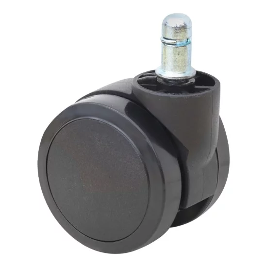 Ανταλλακτικά Ροδάκια  για καρέκλες γραφείου σετ 5 τμχ χρώμα μαύρο