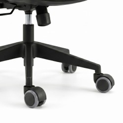 Ανταλλακτικά Ροδάκια  για καρέκλες γραφείου σετ 5 τμχ χρώμα μαύρο - γκρι