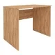 Γραφείο εργασίας Kalen  χρώμα pine oak 90x60x74εκ.