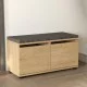 Παπουτσοθήκη Twain  8 ζευγών χρώμα sapphire oak 80x35x42εκ.