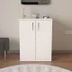 Παπουτσοθήκη - Ντουλάπι Manolo  χρώμα λευκό 60x38x81,4εκ.