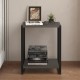 Κομοδίνο Gina χρώμα ανθρακί - μαύρο 39x30x48εκ. Κομοδίνο Gina χρώμα ανθρακί - μαύρο 39x30x48εκ.