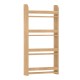 Επιτοίχια βιβλιοθήκη - ραφιέρα Montessori  χρώμα sapphire oak 60x15x120εκ.