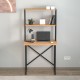 Γραφείο εργασίας Pope χρώμα pine oak 73x52x146εκ. Γραφείο εργασίας Pope χρώμα pine oak 73x52x146εκ.
