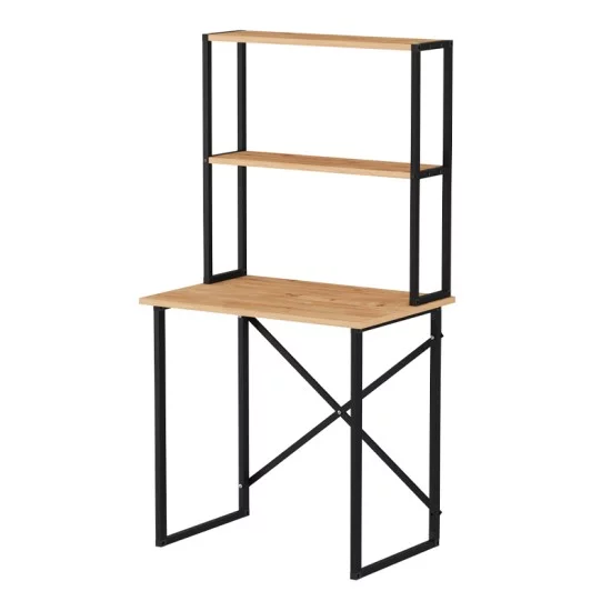 Γραφείο εργασίας Pope χρώμα pine oak 73x52x146εκ. Γραφείο εργασίας Pope χρώμα pine oak 73x52x146εκ.
