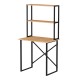 Γραφείο εργασίας Pope χρώμα pine oak 73x52x146εκ. Γραφείο εργασίας Pope χρώμα pine oak 73x52x146εκ.