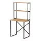 Γραφείο εργασίας Pope χρώμα pine oak 73x52x146εκ. Γραφείο εργασίας Pope χρώμα pine oak 73x52x146εκ.