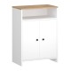 Παπουτσοθήκη - Ντουλάπι Efsun  χρώμα λευκό - sapphire oak 62x35x86εκ.