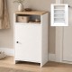Παπουτσοθήκη - Ντουλάπι Talsa  χρώμα λευκό - sapphire oak 50x35,3x86εκ.