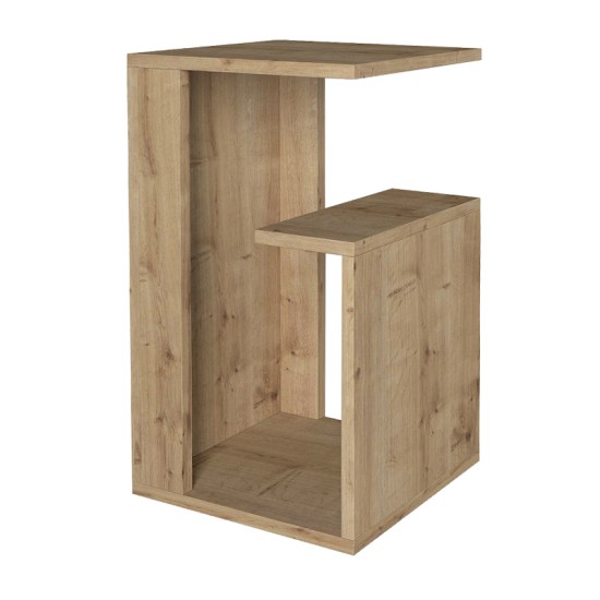 Τραπεζάκι βοηθητικό Rosana χρώμα sapphire oak 35x29,5x60εκ. Τραπεζάκι βοηθητικό Rosana χρώμα sapphire oak 35x29,5x60εκ.