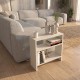 Τραπεζάκι βοηθητικό Silvanus  χρώμα sandstone 51x17,5x49εκ.
