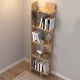 Βιβλιοθήκη Perla  χρώμα sepet oak 48x22x170εκ.