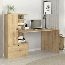 Γραφείο εργασίας Domingo  χρώμα sapphire oak 149,5x60x120εκ. Γραφείο εργασίας Domingo  χρώμα sapphire oak 149,5x60x120εκ.